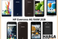HP Evercoss 4G RAM 2GB