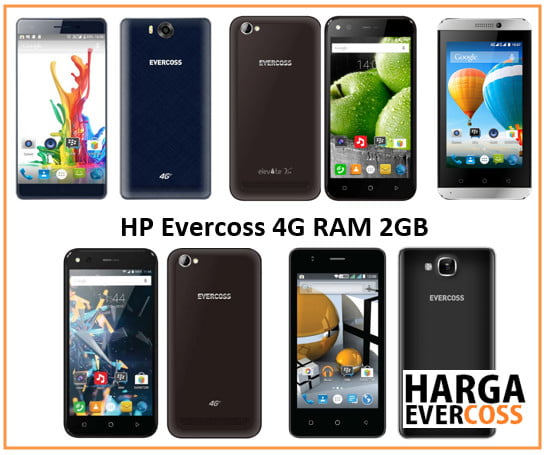 HP Evercoss 4G RAM 2GB