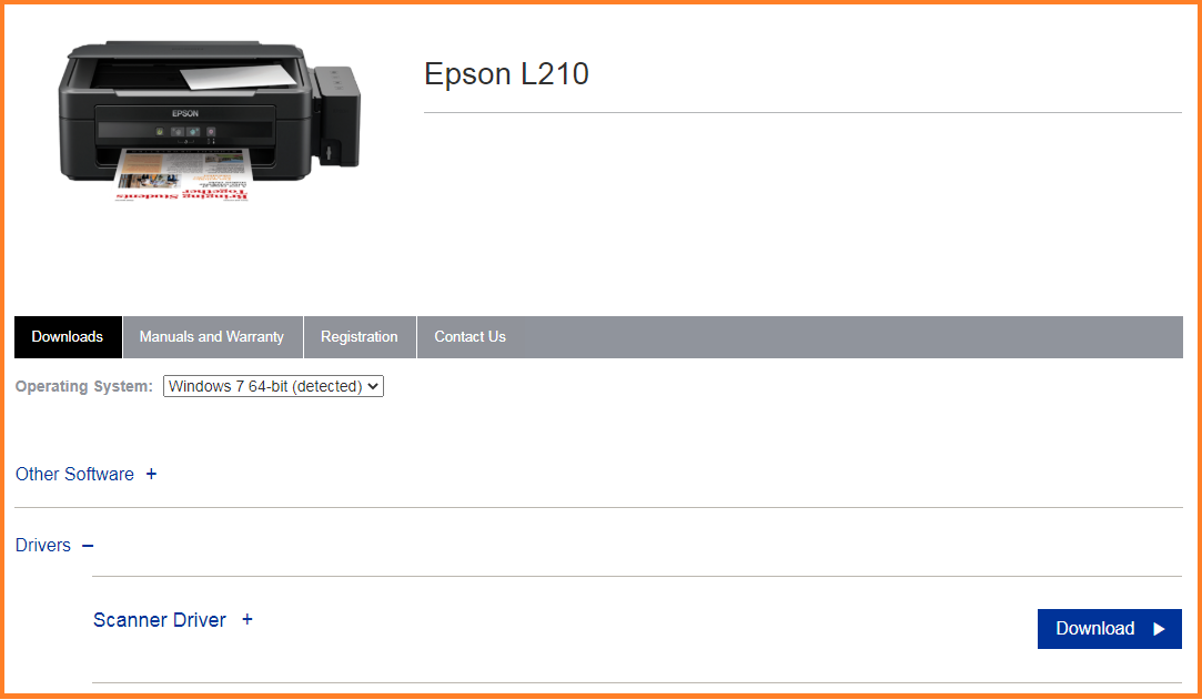 download driver epson l360