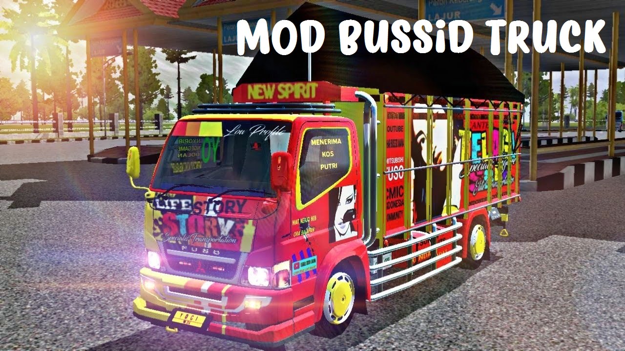 Download Mod Bussid Truck Canter, Hino, Fuso Terbaru 2021