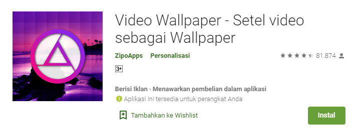 aplikasi video wallpaper