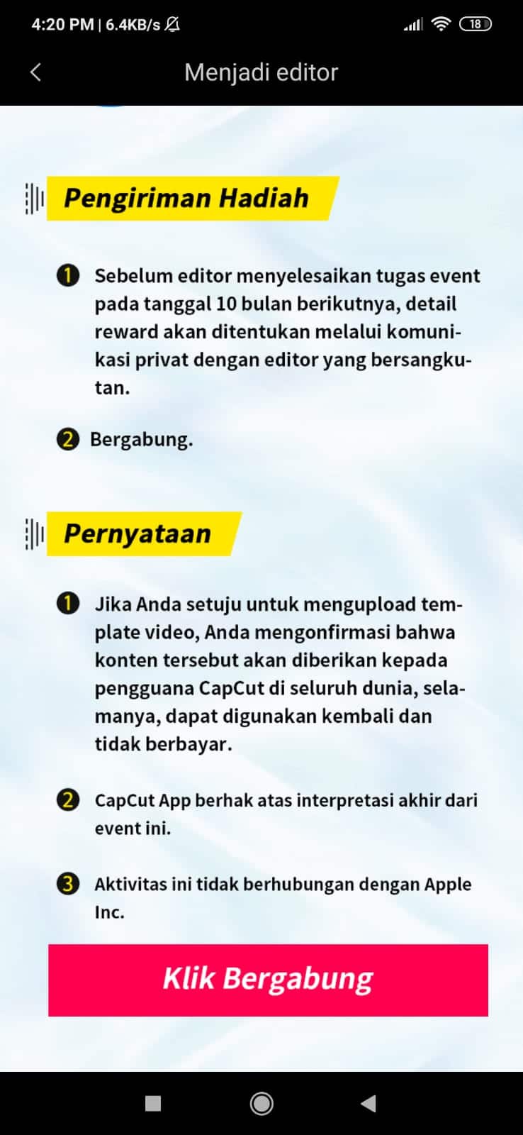 Cara Membuat Template Di Capcut