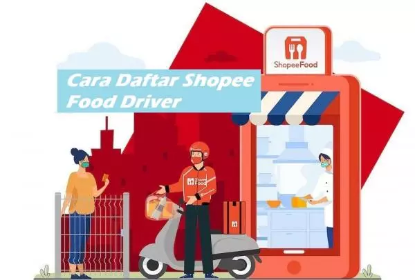 Cara Daftar Driver Shopee Food Online