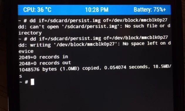 Critical Partition Flashing Is Not Allowed – UnBrick.ID