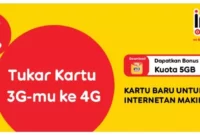Cara Ganti SIM Card Indosat 3G ke 4G