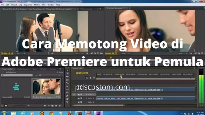 Cara Memotong Video di Adobe Premiere untuk Pemula
