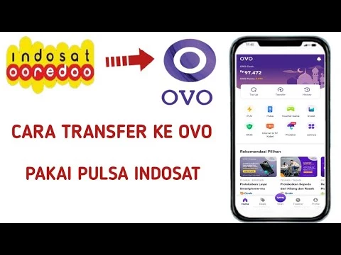 Cara Transfer Pulsa Indosat ke OVO