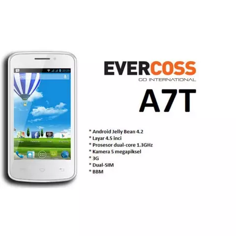 Spesifikasi Evercoss A7T