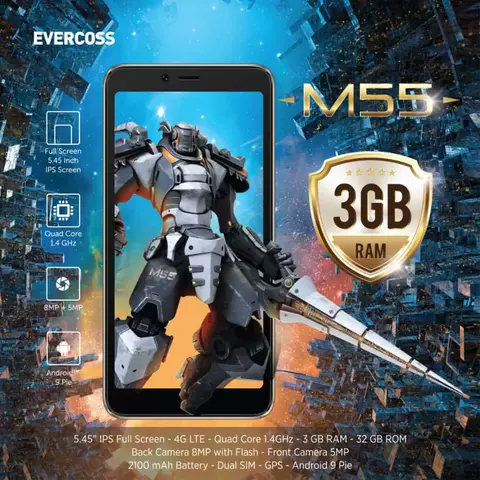 Spesifikasi Evercoss M55