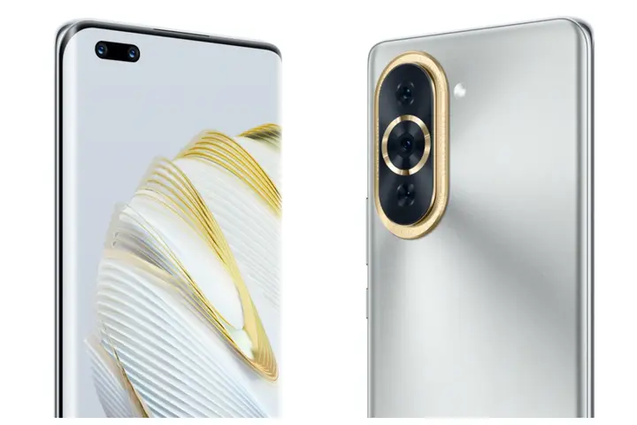Cover COMAKU Per Huawei Nova 10 Con Anello Magnetico 360° E Supporto, Anti Caduta Militare, Blu Reale, Ricarica Wireless