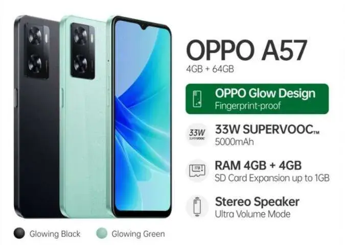 Spesifikasi OPPO A57