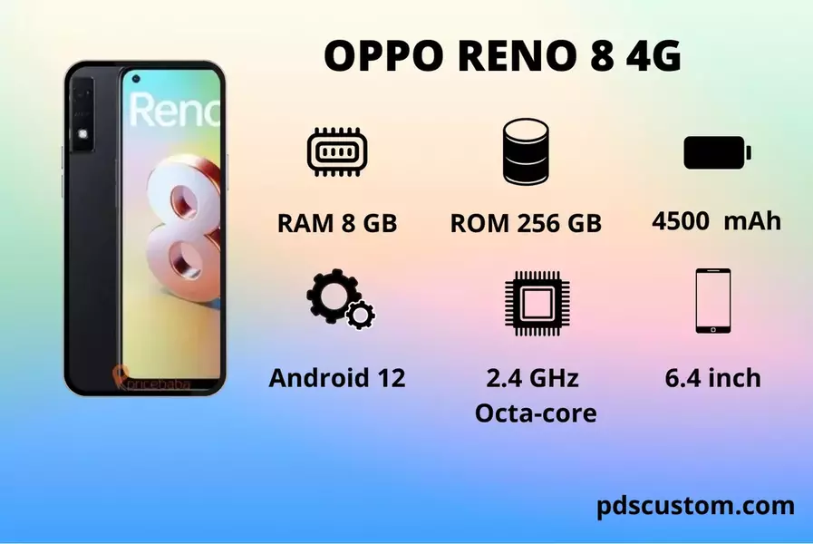 Spesifikasi OPPO Reno8 4G