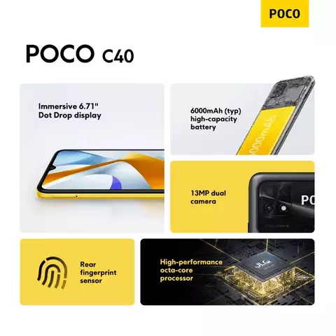 Spesifikasi Poco C40