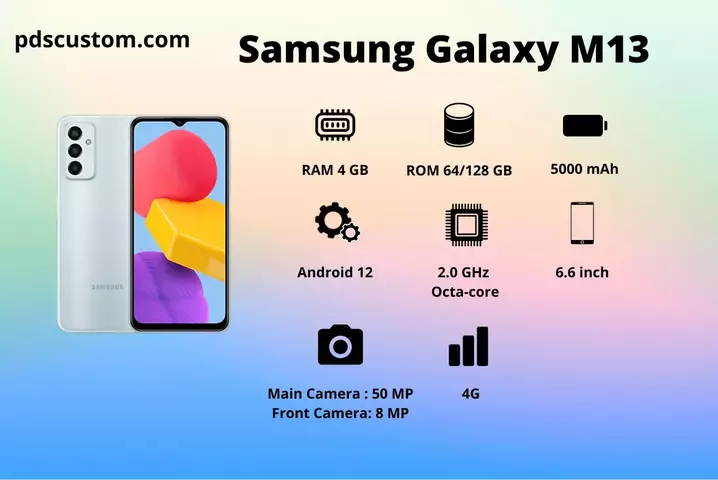 Spesifikasi Samsung Galaxy M13