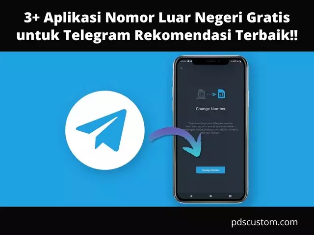 Aplikasi Nomor Luar Negeri Gratis untuk Telegram