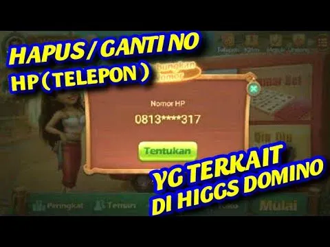 Cara Menghapus Nomor HP di Higgs Domino
