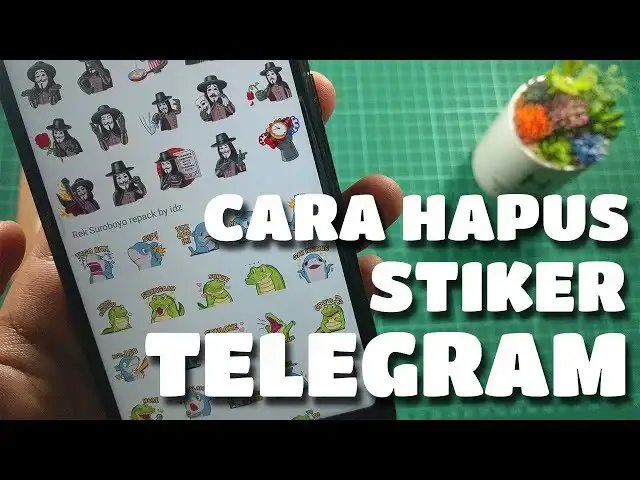 Cara Menghapus Stiker di Telegram