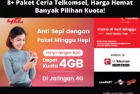 Pilihan Paket Ceria Telkomsel
