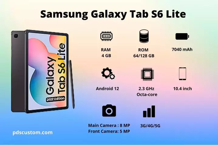 Spesifikasi Samsung Galaxy Tab S6 Lite 2022