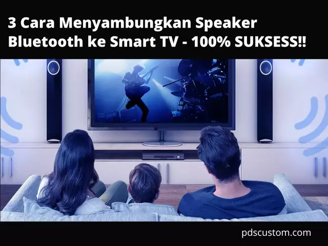 cara menyambungkan speaker bluetooth ke smart TV
