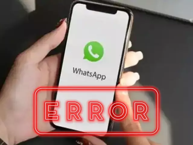 Aplikasi WhatsApp Error