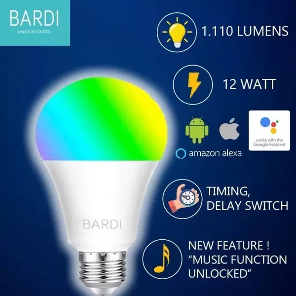 Bardi Smart Light Bulb 12W