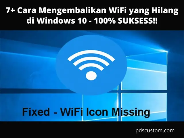 Cara Mengembalikan WiFi yang Hilang di Windows 10