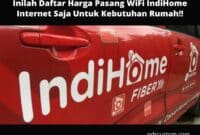 Paket WiFi IndiHome Internet Saja