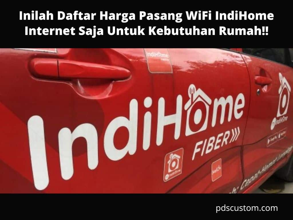 Paket WiFi IndiHome Internet Saja
