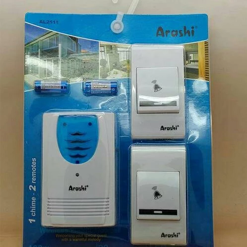 Arashi Wireless Electric Doorbell