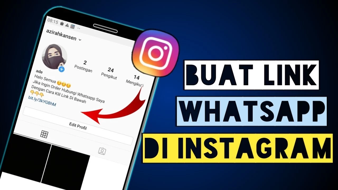 Cara memasang link ke bio Instagram